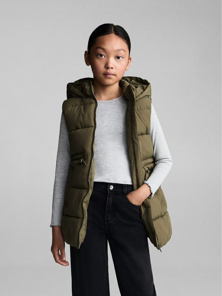 Жилет утепленный MANGO Kids Waistcoat Amanda #1