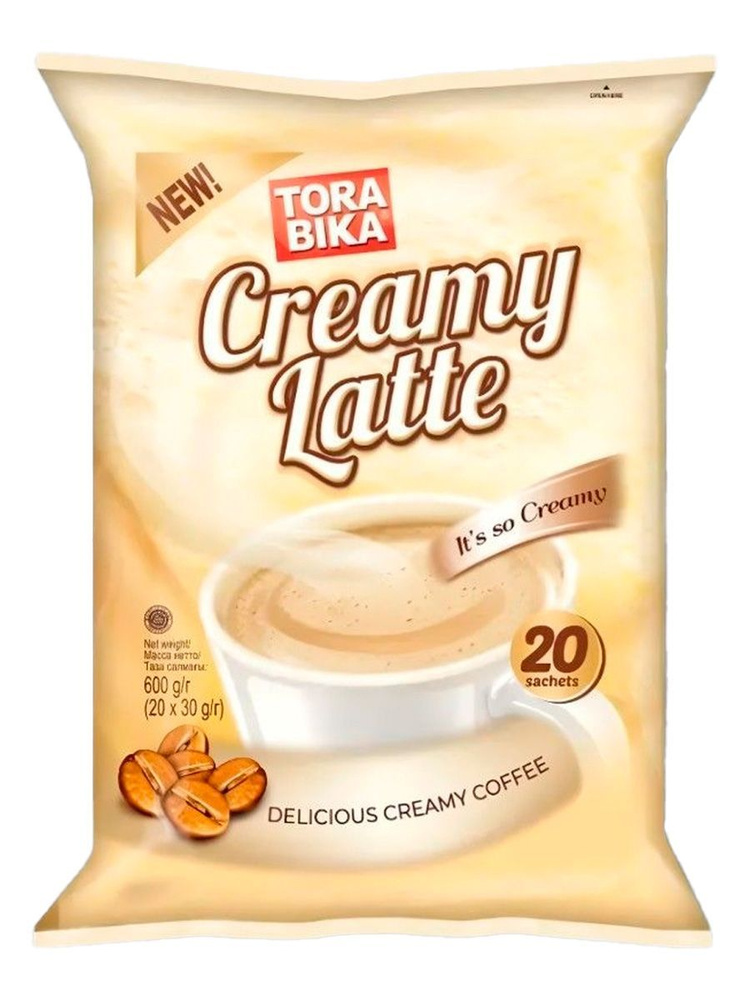 Torabika Creamy Latte растворимый кофе, 20 саше #1