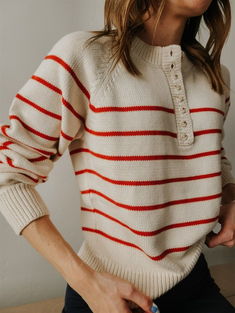 Свитер Crop V Neck Sweater With Tape #1