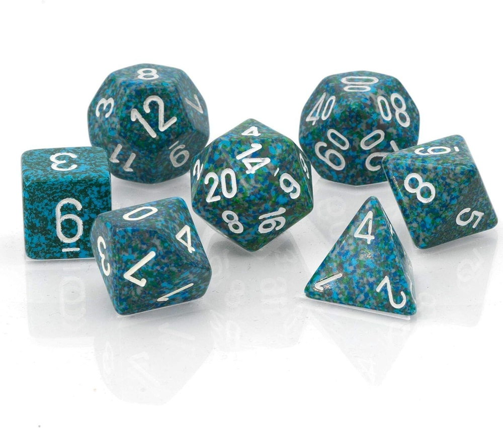 Набор кубиков Dice Set Spec Poly Sea (7) #1