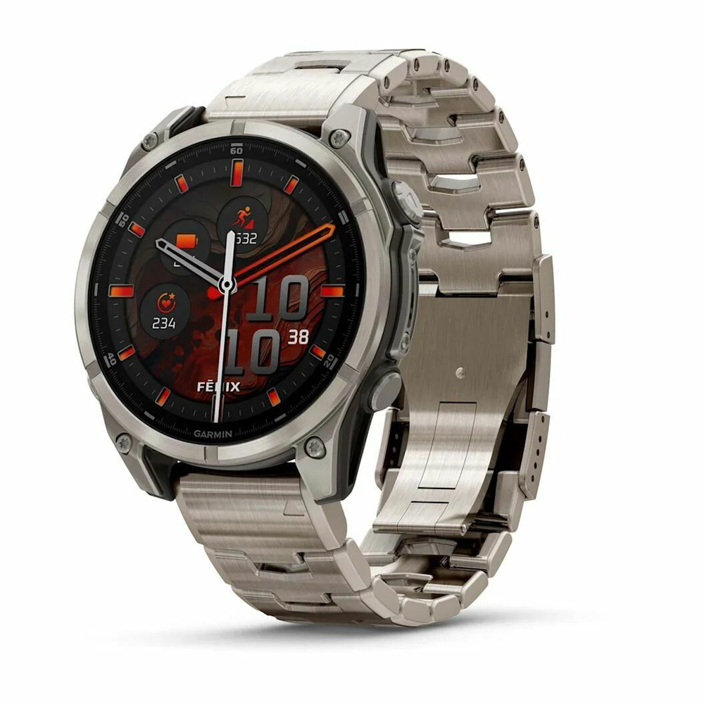 Garmin Умные часы fenix 8, 47mm, Светло-серый #1