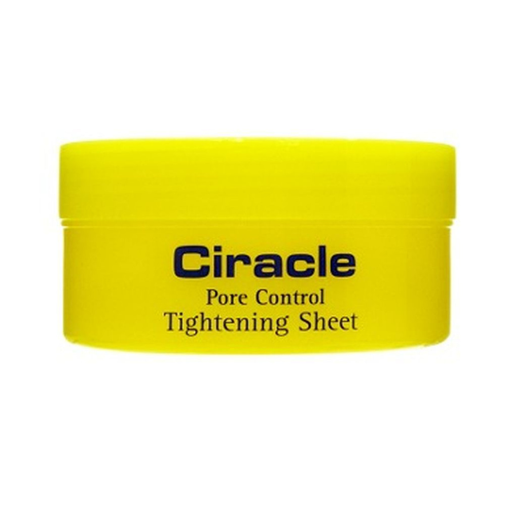 Ciracle Салфетки для сужения пор осветляющие Pore Control Tightening Sheet, 40 шт  #1