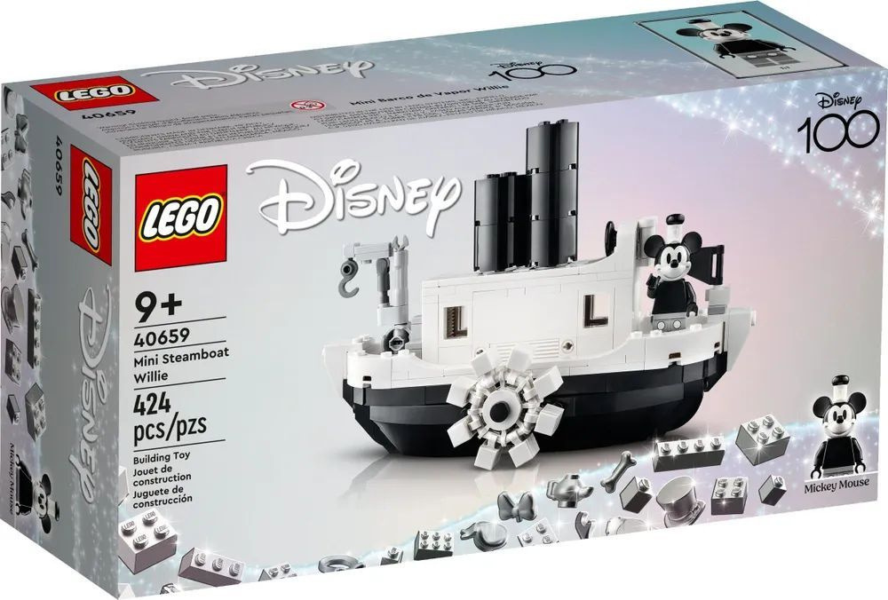 Конструктор Lego 40659 Disney Мини пароходик Вилли #1