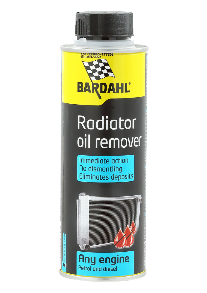 Присадка в охлаждающую жидкость Bardahl Radiator Oil Remover 300 мл., #1