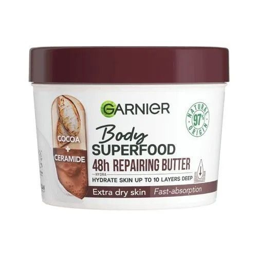 Garnier Body Superfood Восстанавливающий крем для тела - Какао, 380 мл  #1