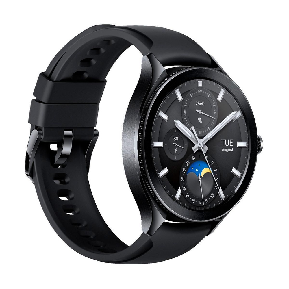 Умные часы Xiaomi Watch 2 Pro - 4G LTE Black Strap (K5818RU) (BHR7208GL). Бесконтактная оплата. Встроенные #1