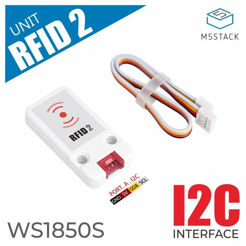 Датчик радиочастотной идентификации M5Stack RFID2 WS1850S с частотой 13,56 МГц  #1