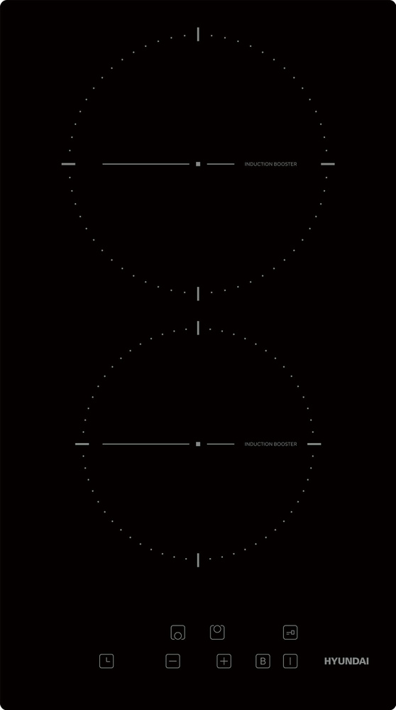 Индукционная варочная поверхность Hyundai HHI 3710 BG черный #1
