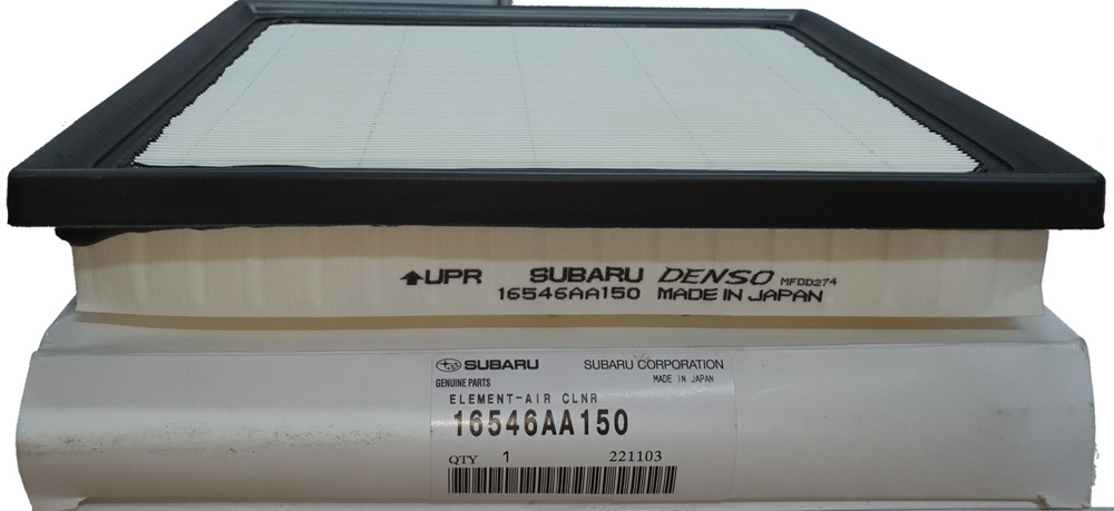Subaru Фильтр воздушный арт. 16546AA150, 1 шт. купить на
