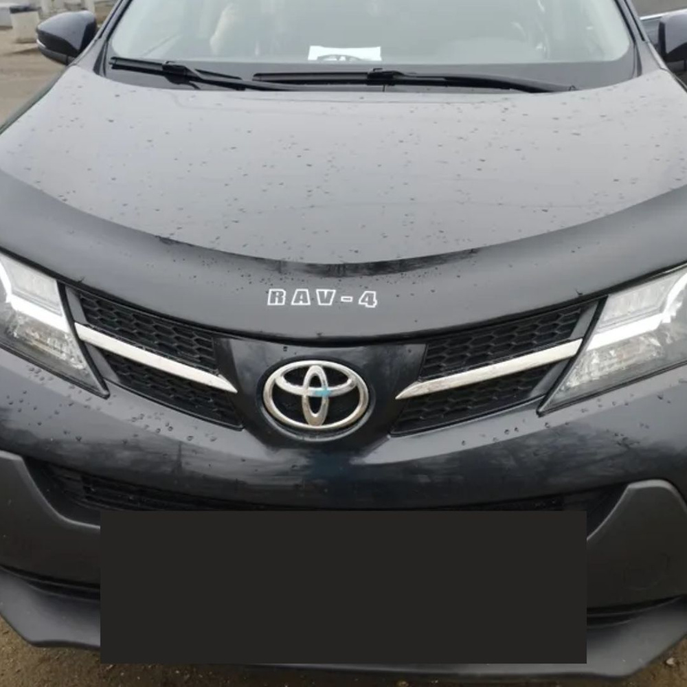 Дефлектор капота (мухобойка) для TOYOTA RAV4 IV (2013-2019) #1