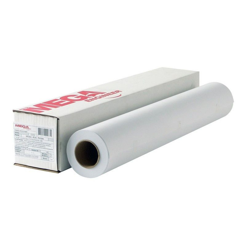 Бумага широкоформатная ProMEGA Bright white, 120 г, 610 ммх30 м, внутренний диаметр втулки 50,8 мм #1