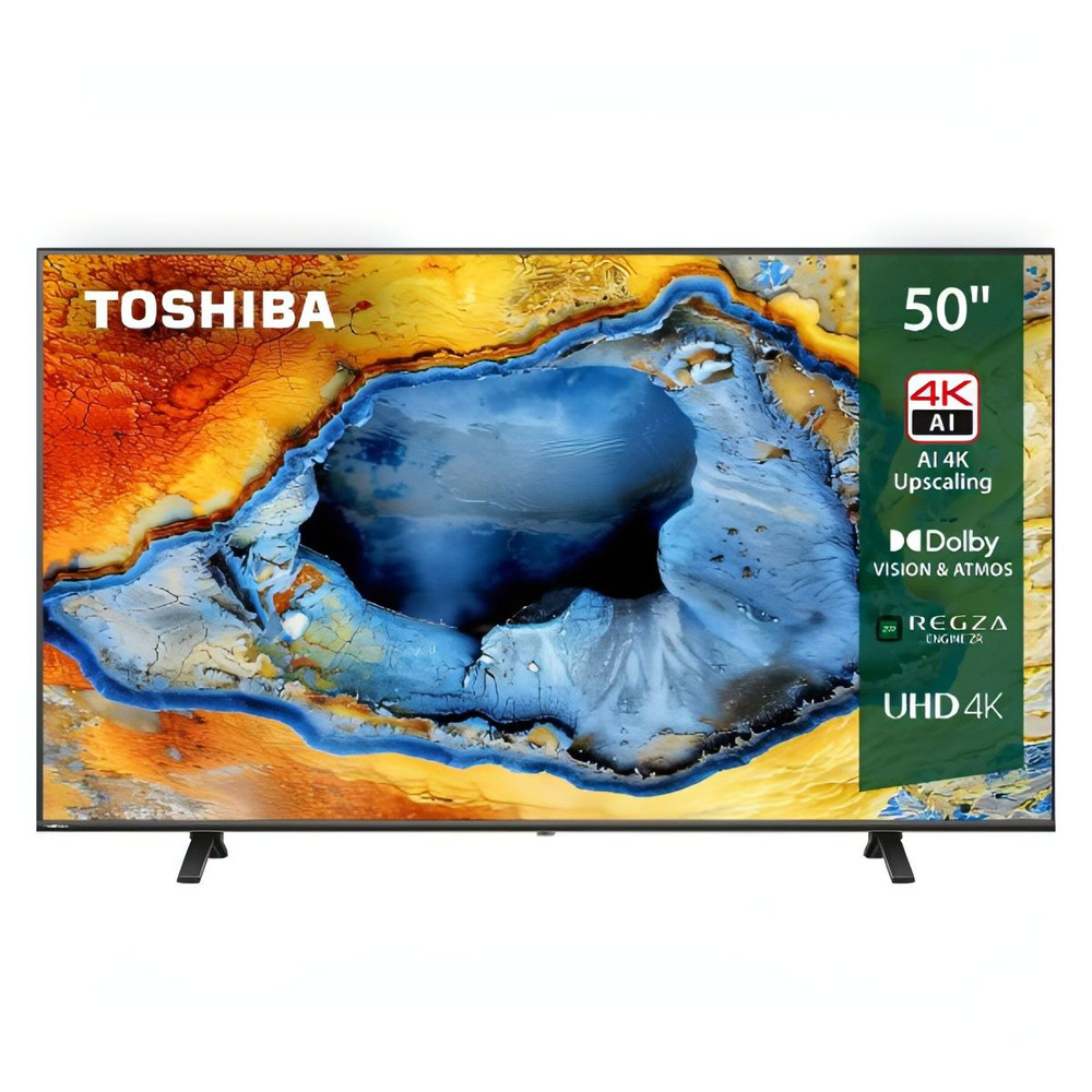 Toshiba Телевизор 50", черный #1