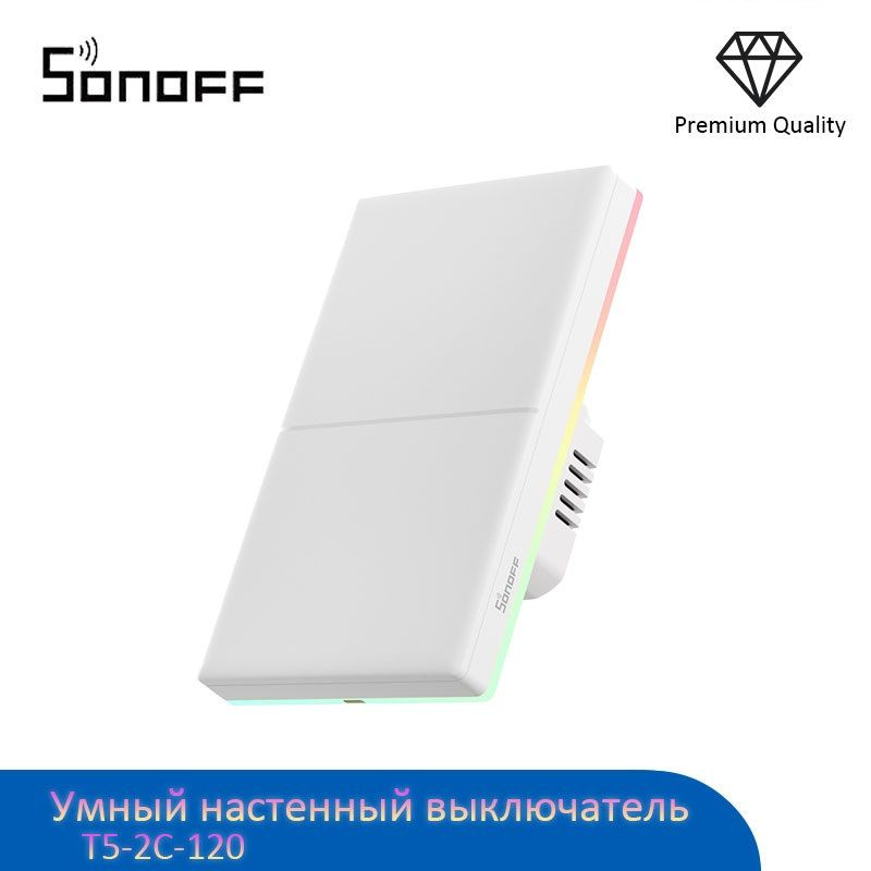 Интеллектуальная панель SONOFF TX Ultimate T5-2C-120 купить на OZON по ...