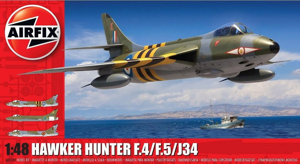 Сборная модель 1/48 Hawker Hunter F.4 (Airfix) #1