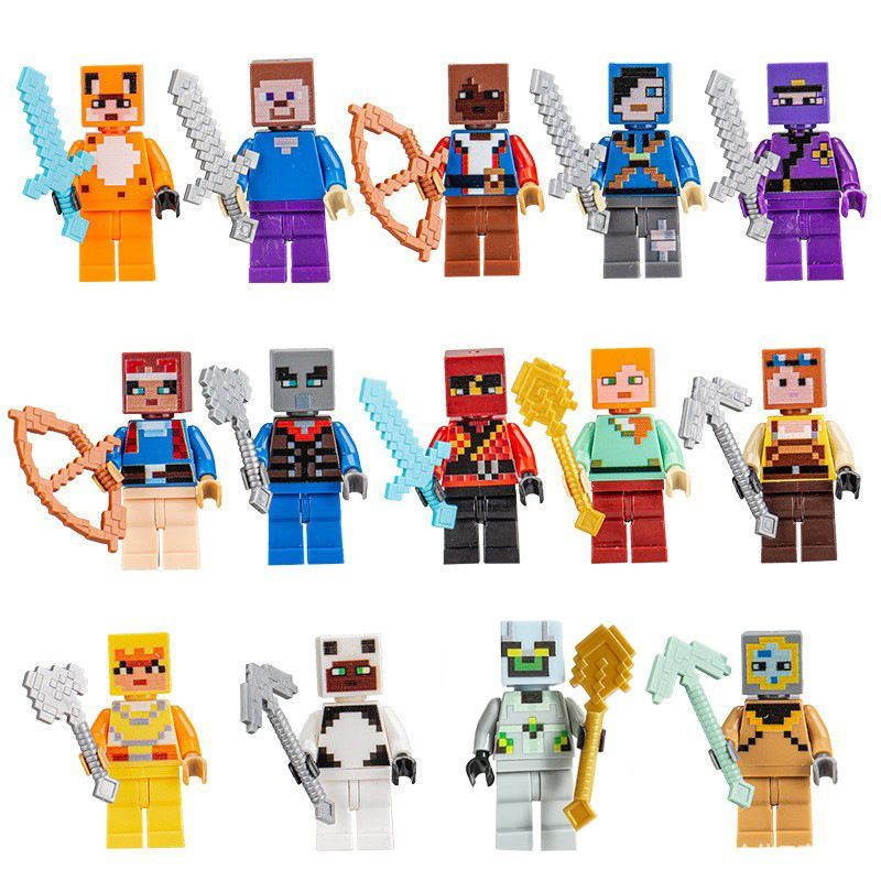 Фигурки Майнкрафт 14pcs / конструктор Minecraft / сборные минифигурки ...