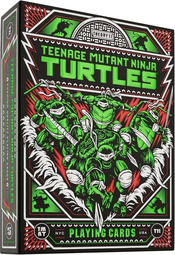 Карты "Theory11 Teenage Mutant Ninja Turtles Playing Cards" #1