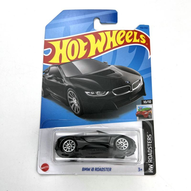 Машинка Hot Wheels коллекционная 2023 BMW i8 ROADSTER black купить на ...