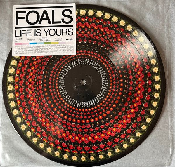 Виниловая пластинка Foals Life Is Yours Vinyl Lp Album Limited