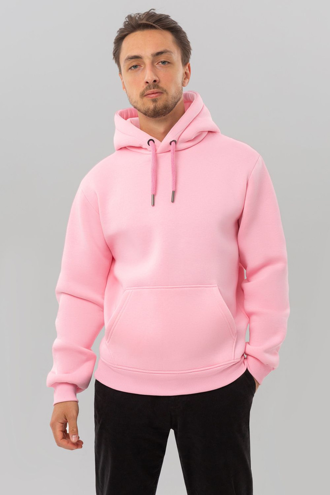 Худи Магазин Толстовок - Premium Hoodie 330-360гр, Худи, утепленная, с начесом, XS-44-RU-Unisex, Розовый #1