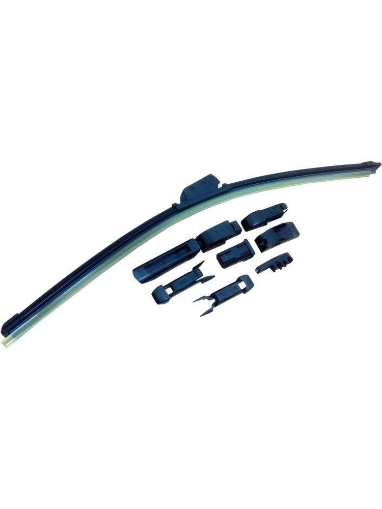 Щетки с/о бескаркасные Х8 WIPER BLADE 21 inch 530 mm с 9 адаптерами, подходит на 99% всех автомобилей #1