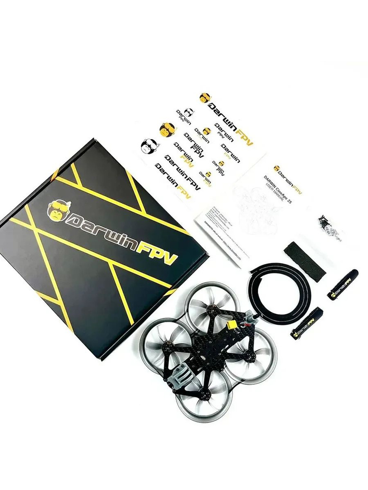 Квадрокоптер DarwinFPV CineApe 25 Analog (PNP) только дрон #1