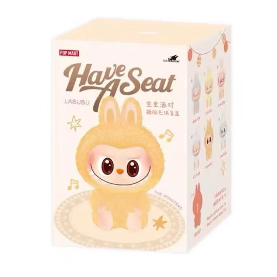POPMART Labubu Labubu Macaron Виниловая плюшевая кукла с