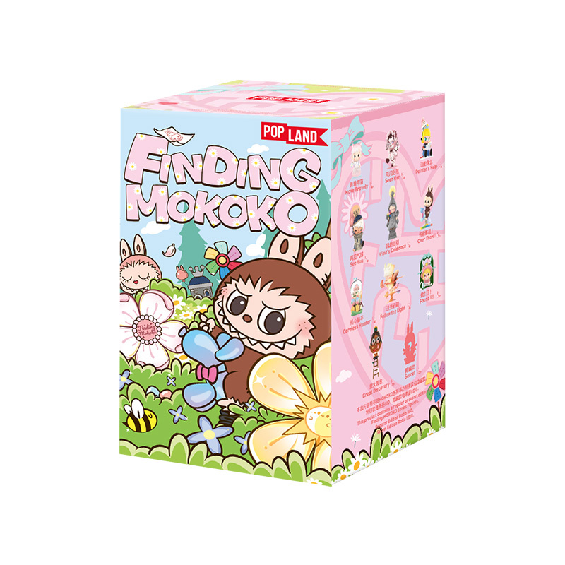 Original POPMART Finding MOKOKO Series labubu Слепая коробка