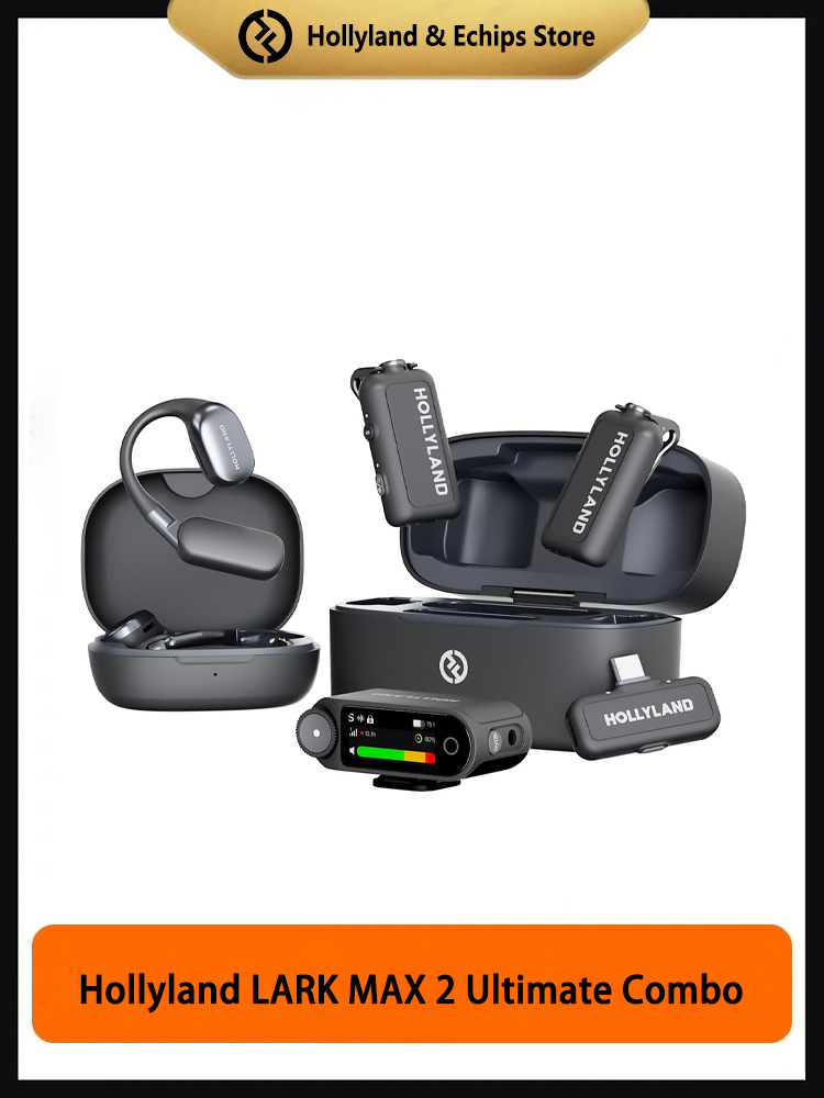 Hollyland Микрофон универсальный Hollyland Lark Max 2 Ultimate