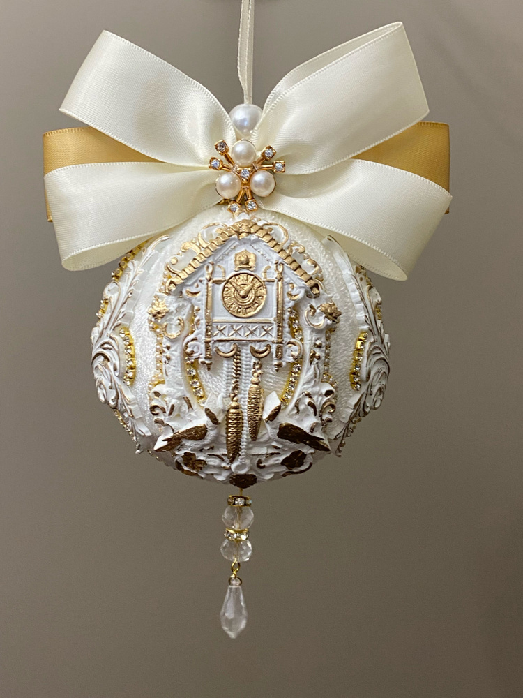 Елочная игрушка 8 см 1 шт. #1