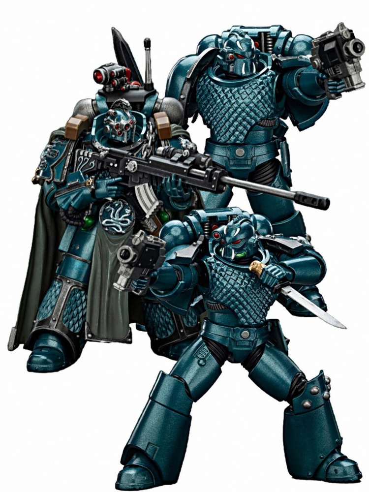 TOYVERSE JOYTOY 1/18 Figura d'azione Warhammer The Horus Heresy, Alpha Legion Saboteur Consul, Articolazioni mobili Modello di Personaggio, 15 anni e più