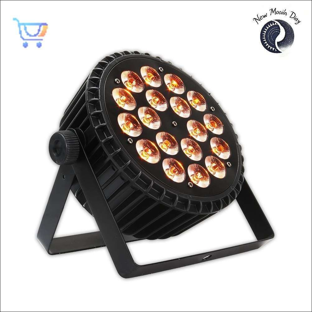 Led flat par 1818 RGBWA + UV - Прожектор светодиодный купить на OZON по ...