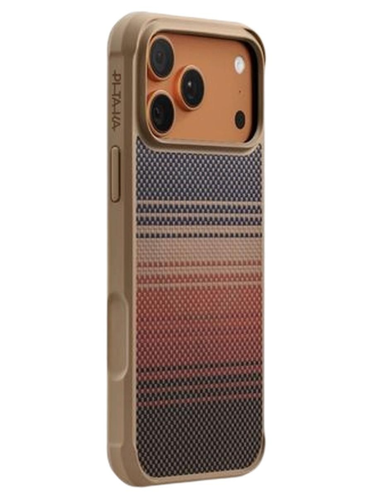 iPhoneアクセサリー PITAKA Aramid ProGuard Case iPhone17Pro Чехол Pitaka Aramid ProGuard case для iPhone 17 Pro (Sunset