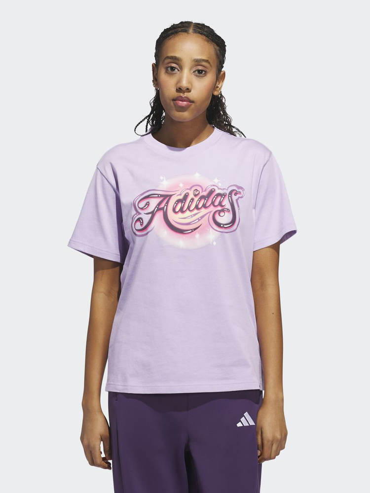 Футболка adidas Sportswear W AIRBRUSH T #1