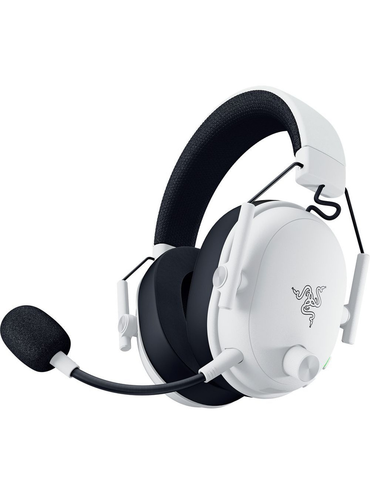 Razer BlackShark V3 White USB Игровые проводные наушники, с микрофоном, белые #1