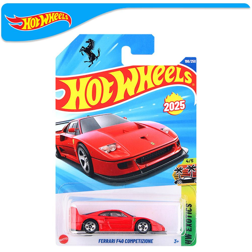 HOT WHEELS ELITE Ferrari F40 Competizione Rouge 1:43 EUR 69,95