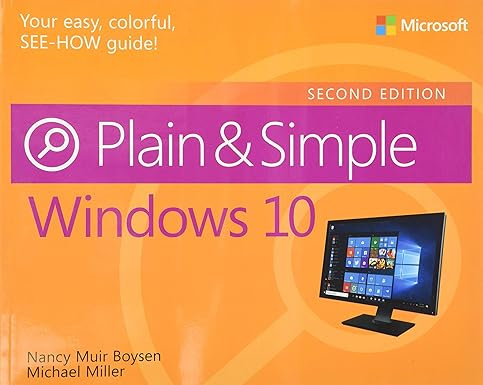 Windows 10 Plain & Simple #1