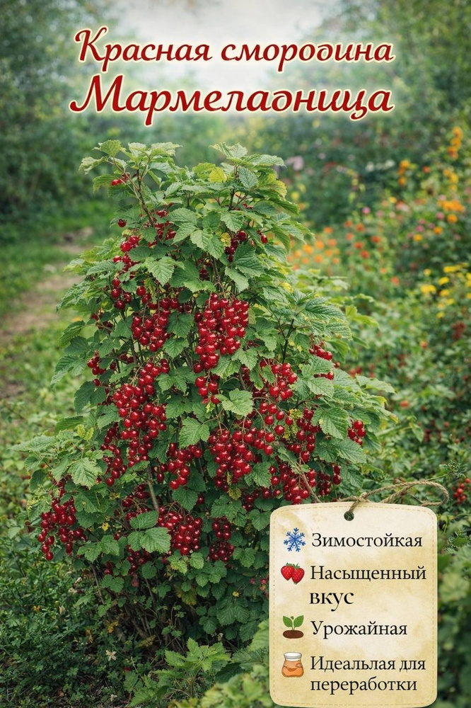 Смородина Красная Мармеладница саженец #1