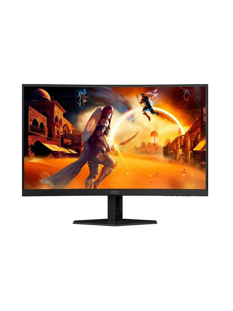 AOC 27" Монитор C27G4ZXE [C27G4ZXE], VA, 1920x1080, 280 Гц, Изогнутый экран, черный #1