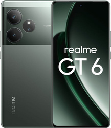 realme Смартфон GT6 Ростест (EAC) 16/512 ГБ, зеленый