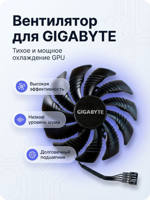 Вентилятор Gigabyte GTX 1070 купить на OZON по низкой цене