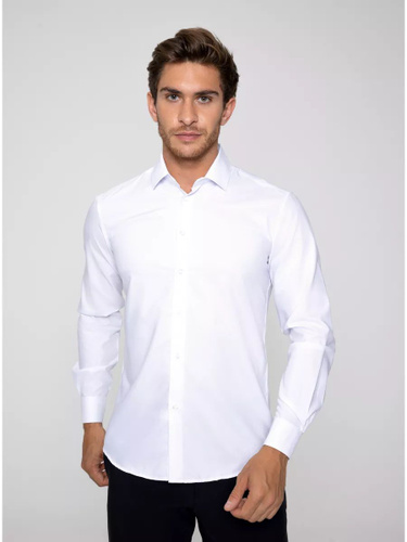 Белые мужские рубашки купить в интернет магазине OZON