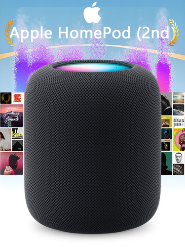 Apple Умная колонка HomePod (2nd) Midnight MDEW4ZP/A купить на