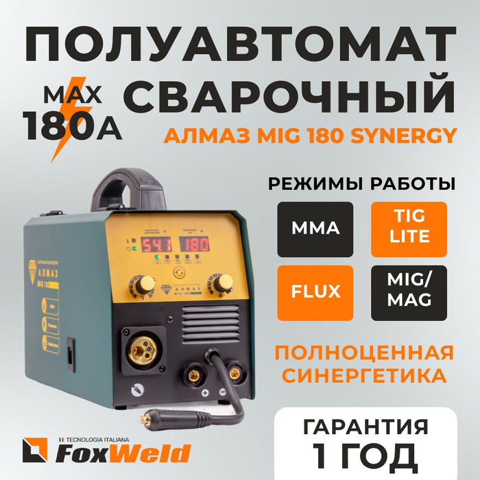 Алмаз mig 180 synergy отзывы Алмаз mig 180 synergy отзывы