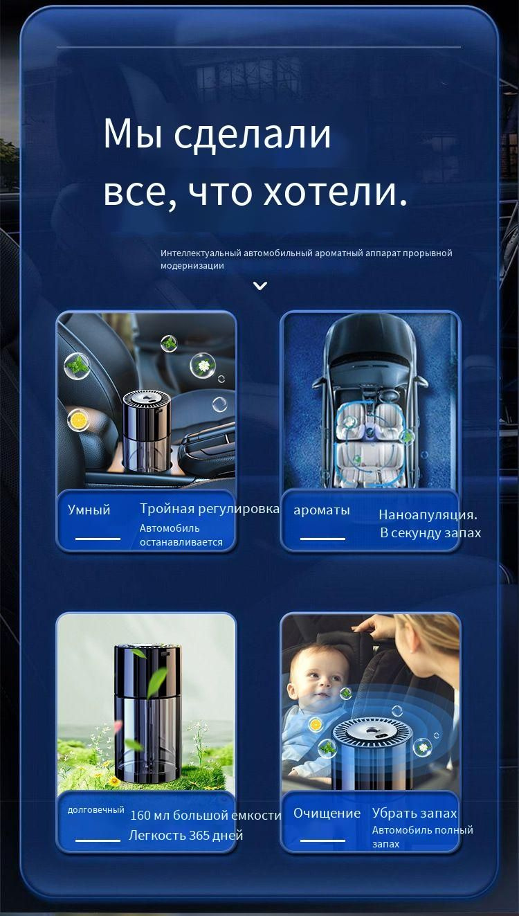 Ароматизатор для кожи салона авто, Аромат - одеколон, 160 мл - купить с ...