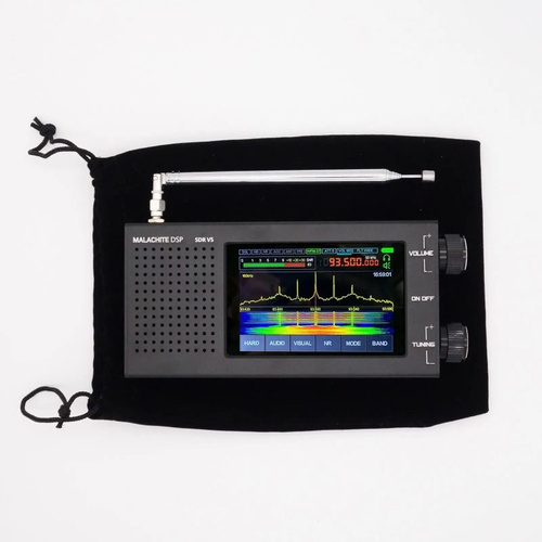 Новейший 1.10d Малахитовый DSP SDR Радиоприемник V5 С