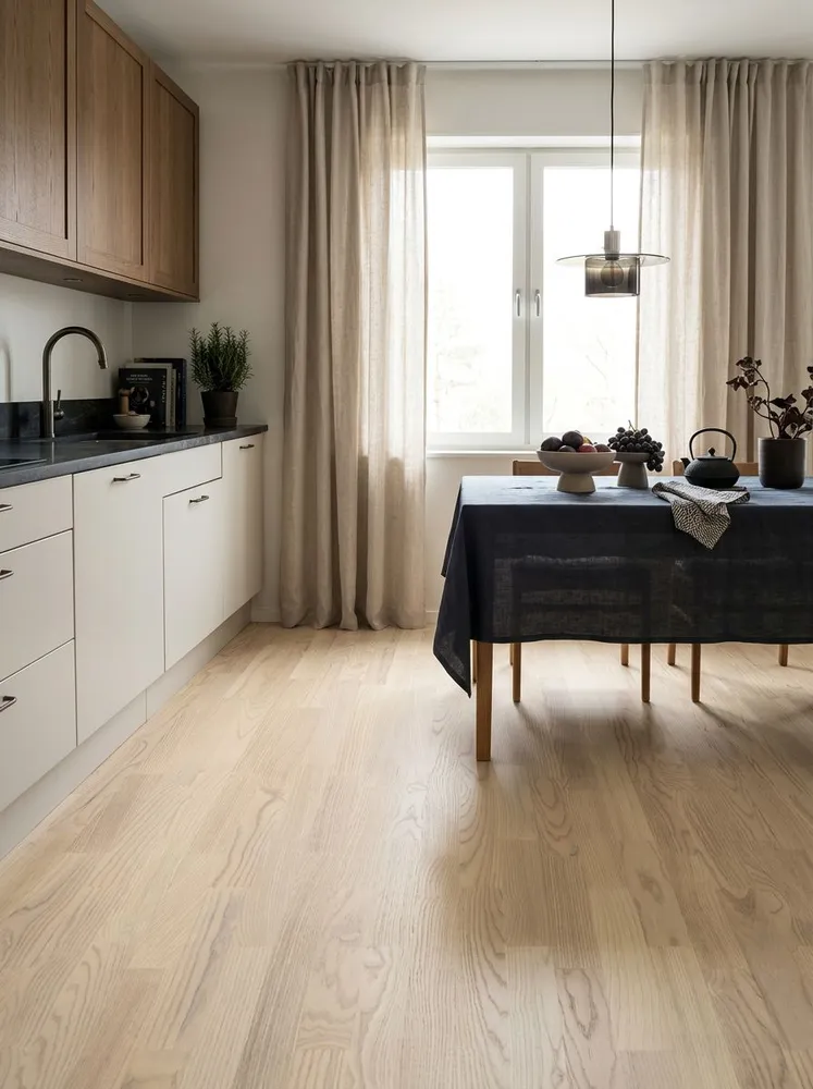 Паркетная доска TIMBER 3S ASH JASMINE BR O TL, 19,4 х 228,3 см, толщина 13,2 мм, 2,657 кв.м / 6 шт., 19.4x228.3 см, 6 шт, фото 3