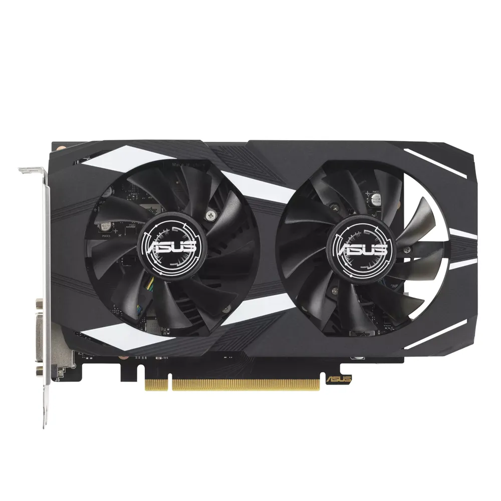 ASUS Видеокарта GeForce RTX 3050 Dual OC Edition GDDR6 6 ГБ (90YV0K60-M0NA00)
