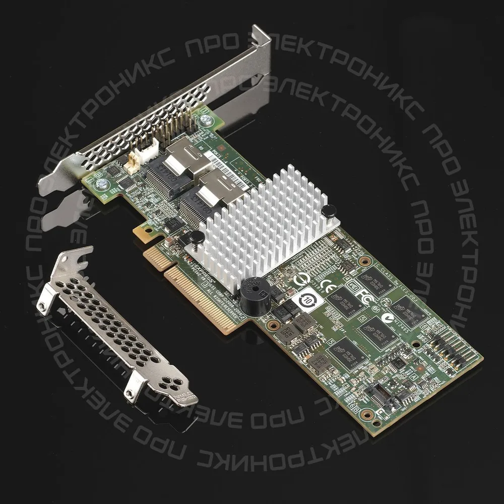 Контроллер LSI MegaRAID SAS 9260-8i RAID-контроллер 8SAS/SATA 6Gb/s PCIe x8, 512MB Cache, RAID 0/1/5/6/10/50/60 (LSI00198/L5-25121-28/L3-25121-84B), 6 ГБ, фото 6