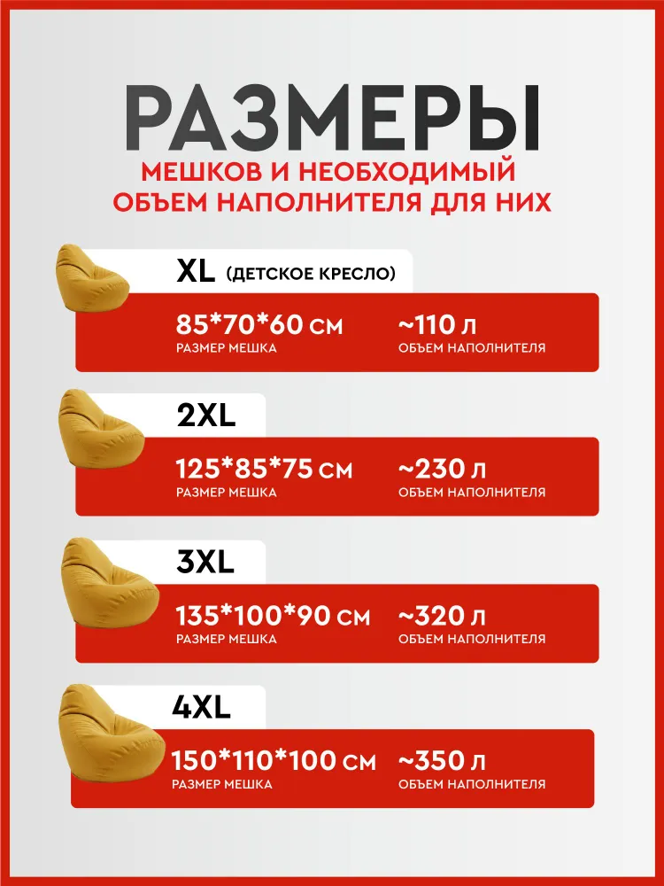 Микротест Наполнитель для кресла-мешка, Пенополистирол, 50 л, 50 л, фото 4