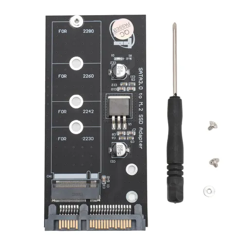 Адаптер M.2 NGFF на SATA 6Gbps, конвертер для SSD 2280 2260 2242 2230, стабильная передача данных, д